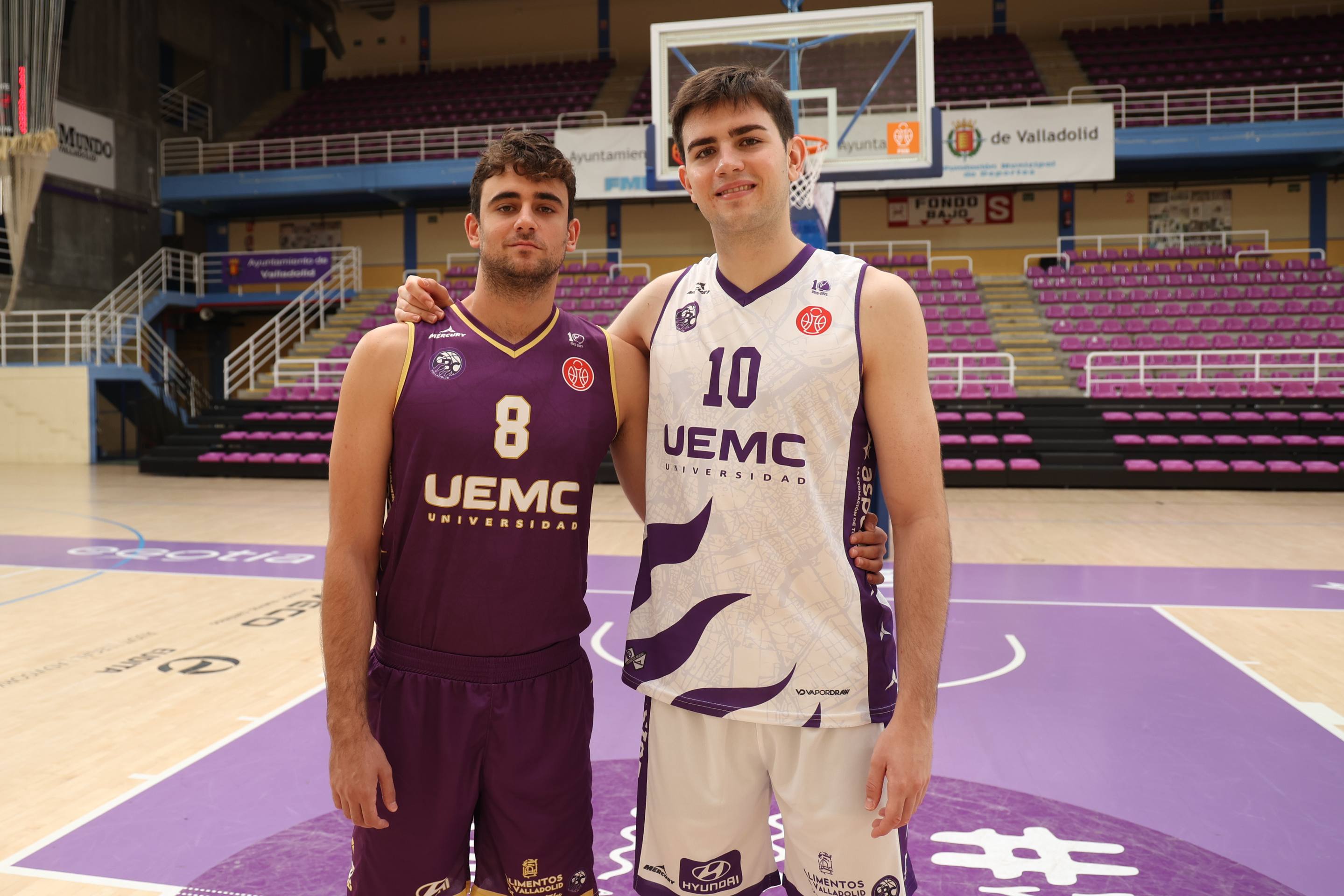 Las nuevas camisetas del CBC Valladolid, en imágenes