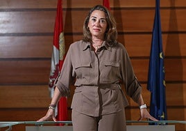 María González Corral, consejera de Agricultura, Ganadería y Desarrollo Rural, en su despacho de trabajo.