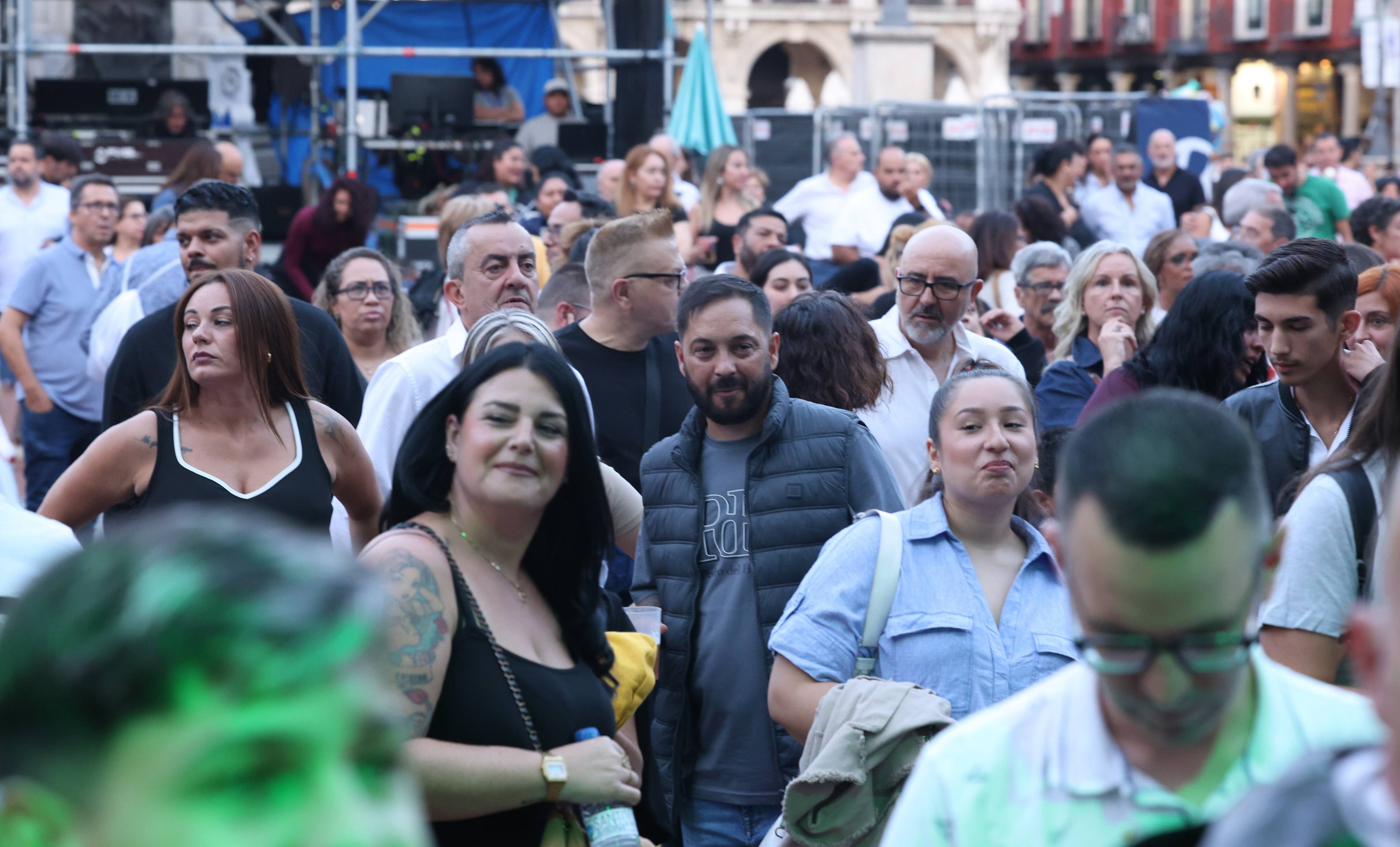 Las imágenes del concierto de D&#039;Alma en la Plaza Mayor