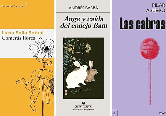 Las portadas de los libros recomendados de esta semana.