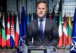 El secretario general de la OTAN, Mark Rutte.