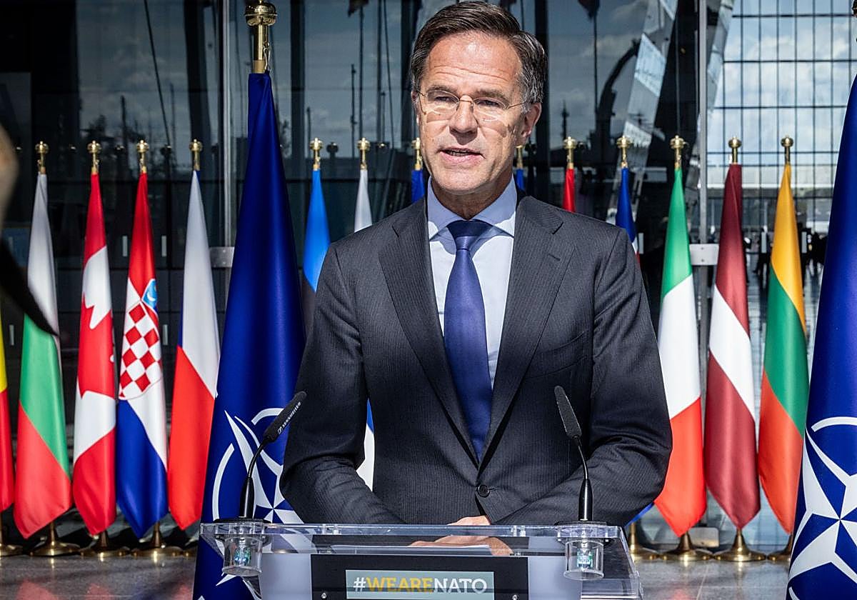 El secretario general de la OTAN, Mark Rutte.