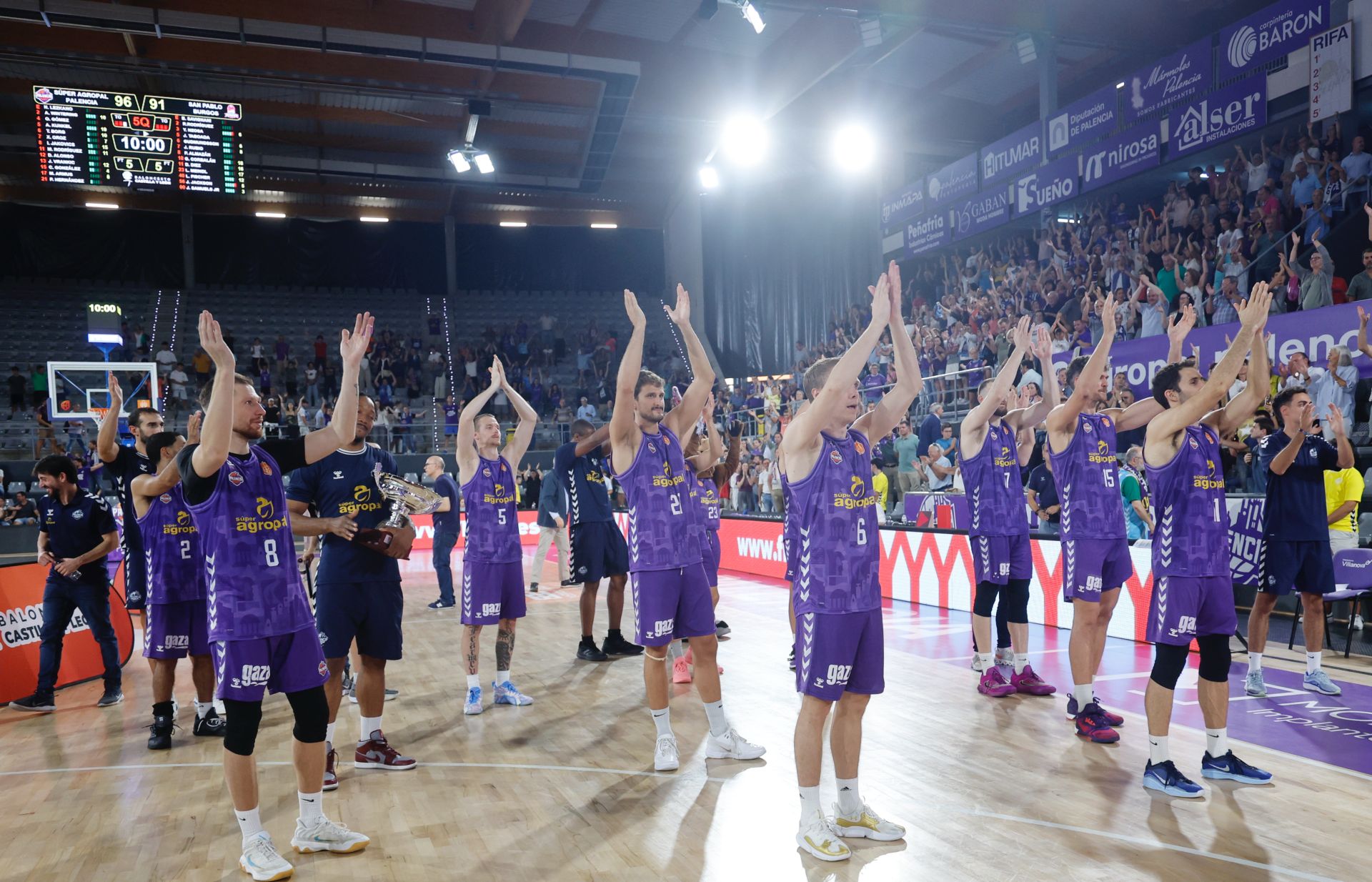 Súper Agropal Palencia 96-91 San Pablo Burgos