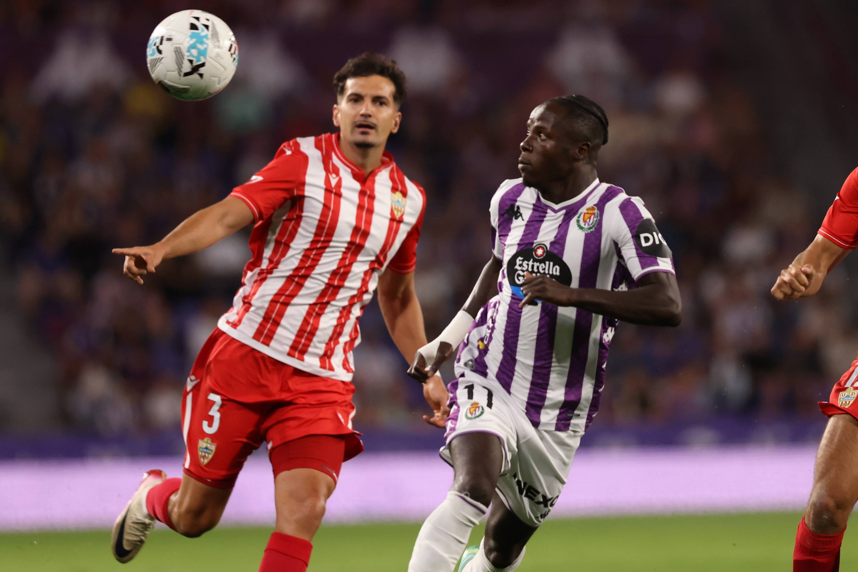 La victoria del Pucela ante el Almería, en imágenes