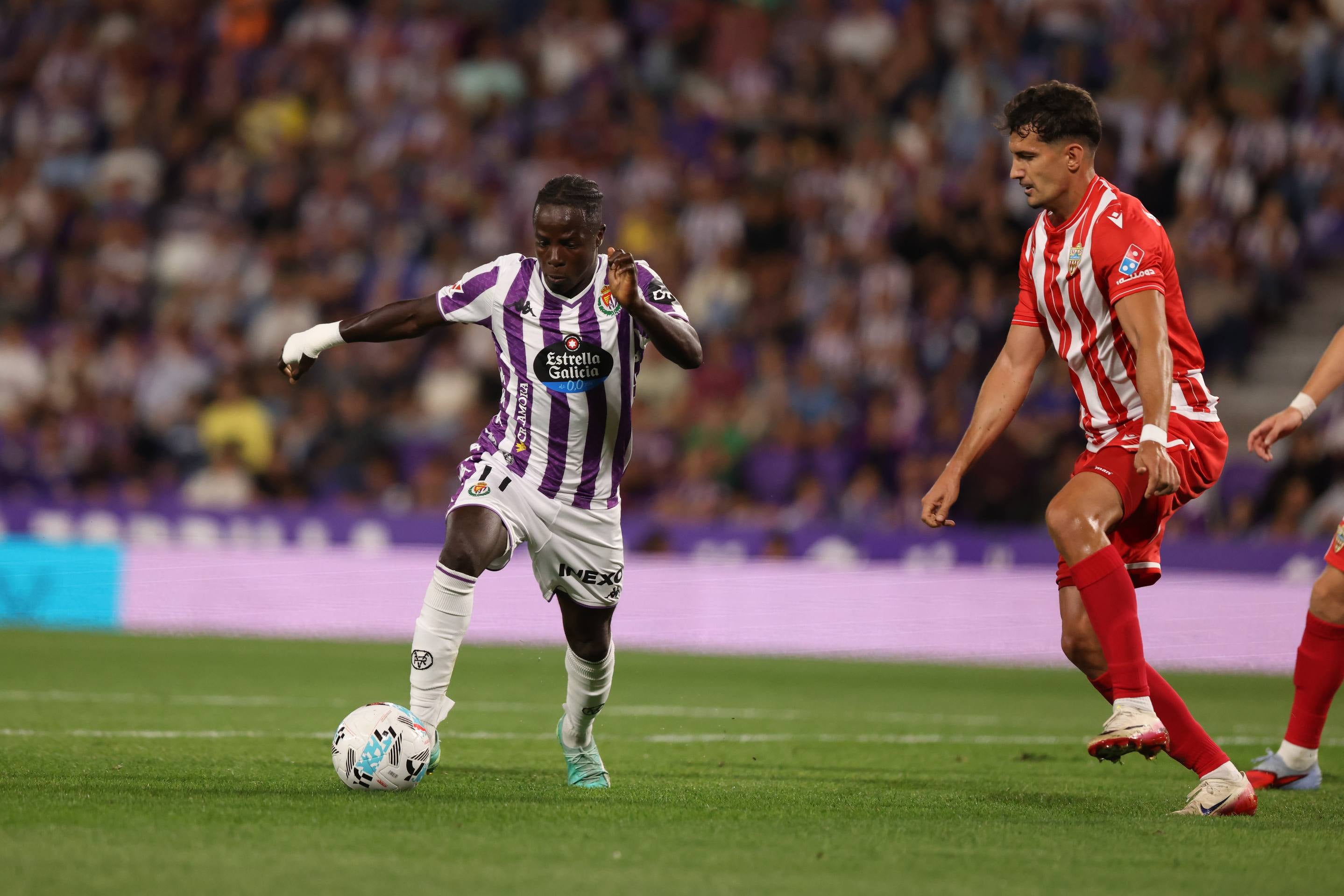 La victoria del Pucela ante el Almería, en imágenes