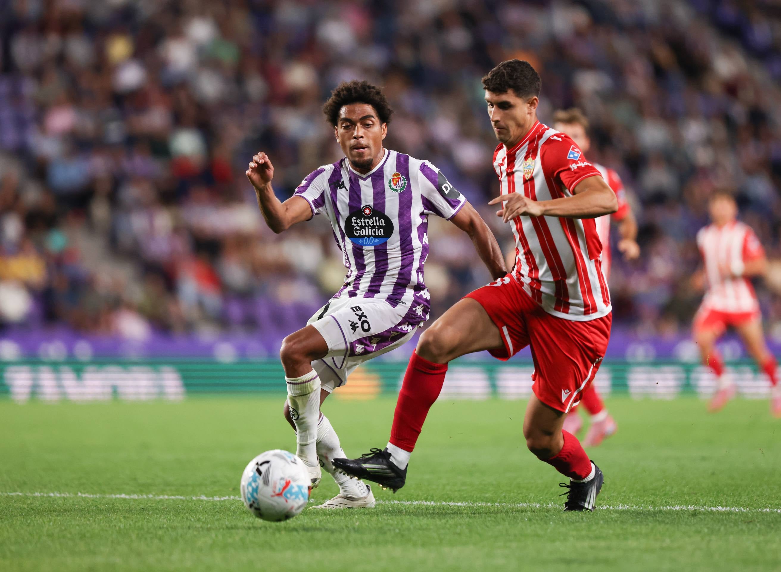 La victoria del Pucela ante el Almería, en imágenes