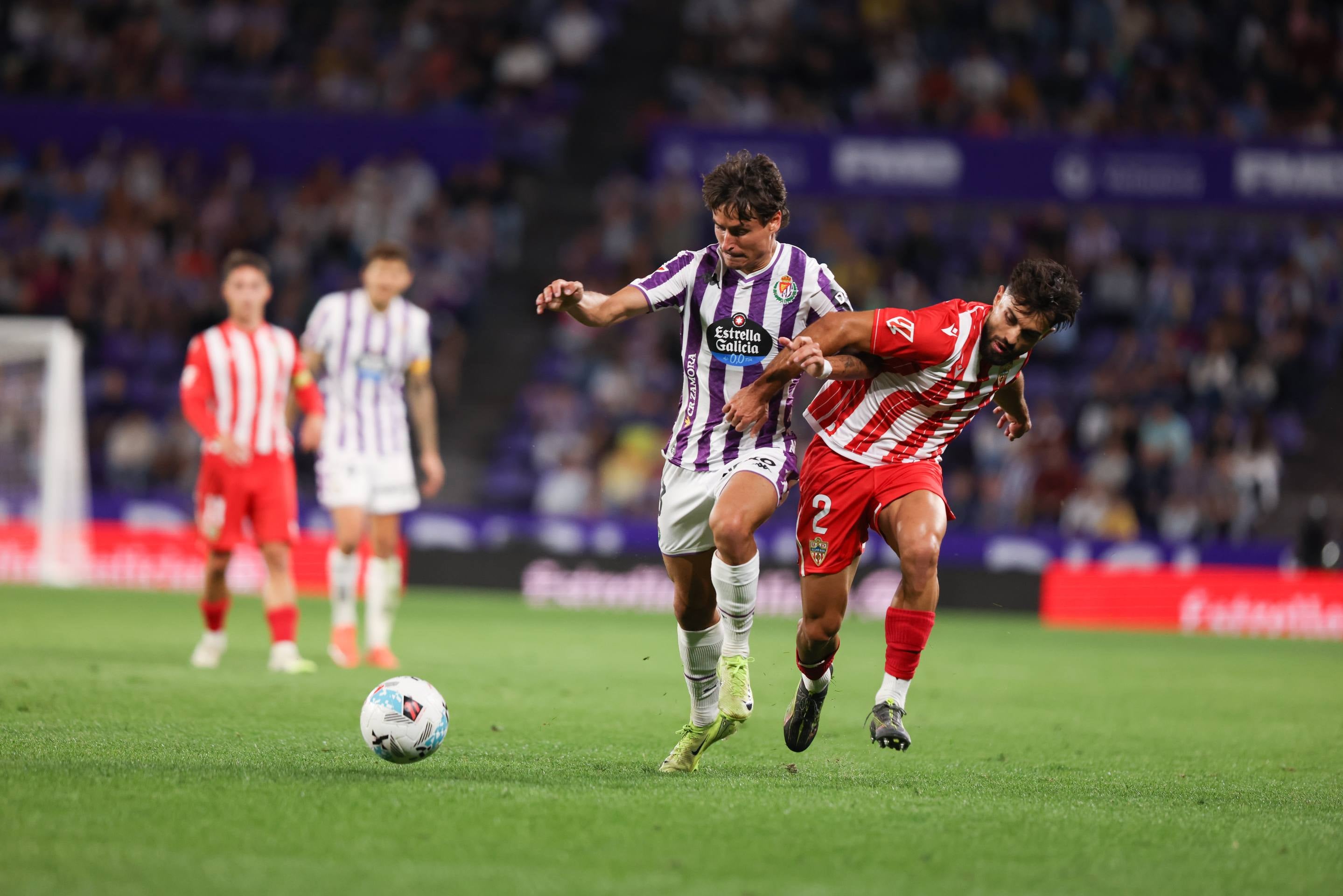 La victoria del Pucela ante el Almería, en imágenes