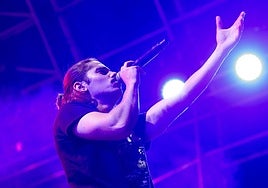 Imágenes del concierto de Salto Base celebrado este sábado en la Plaza Mayor de Valladolid