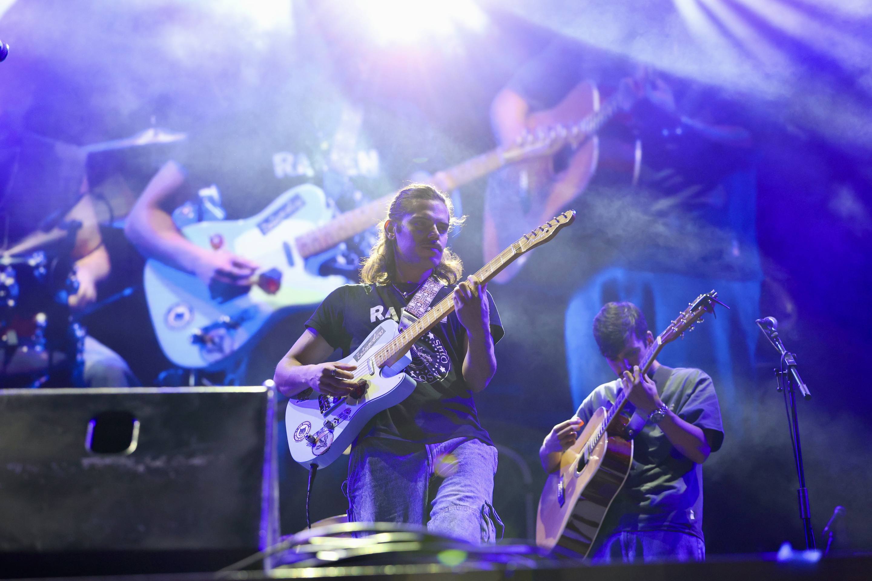 Las imágenes del concierto de Salto Base