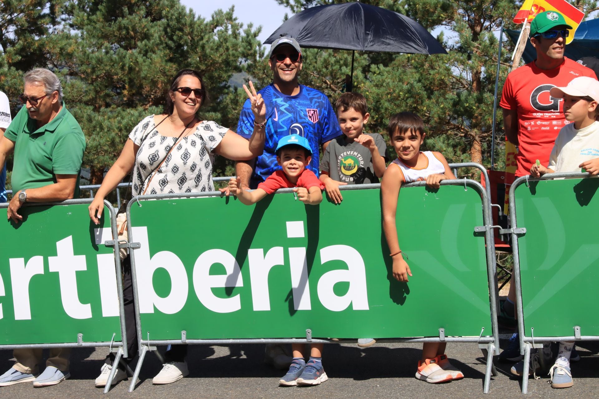 Fotos de la Vuelta en el Puerto de Navacerrada
