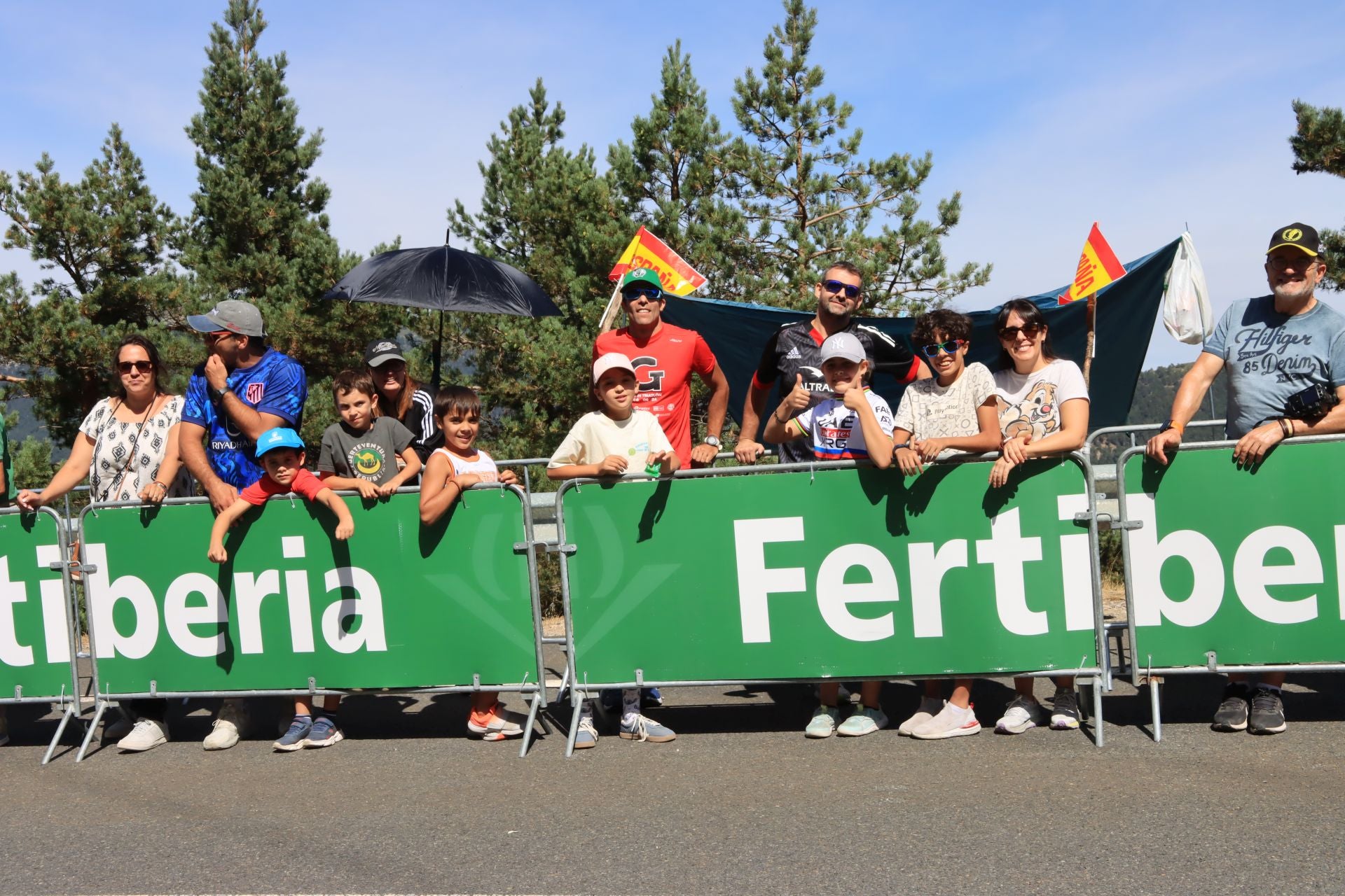 Fotos de la Vuelta en el Puerto de Navacerrada