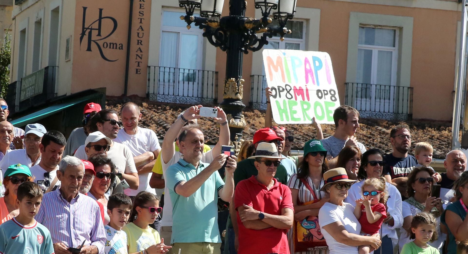 Fotografías de La Vuelta a su paso por Segovia