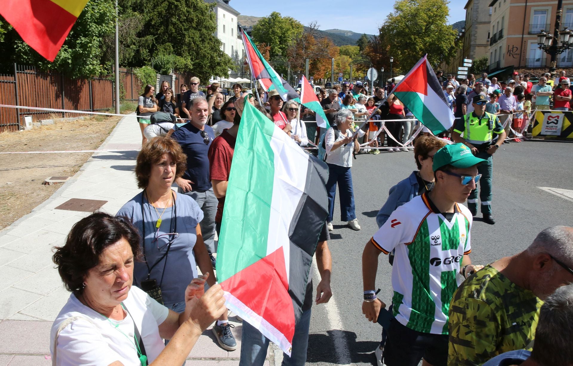 Fotografías de La Vuelta a su paso por Segovia