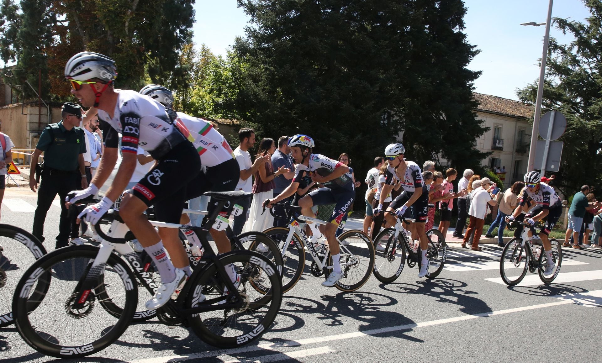 Fotografías de La Vuelta a su paso por Segovia
