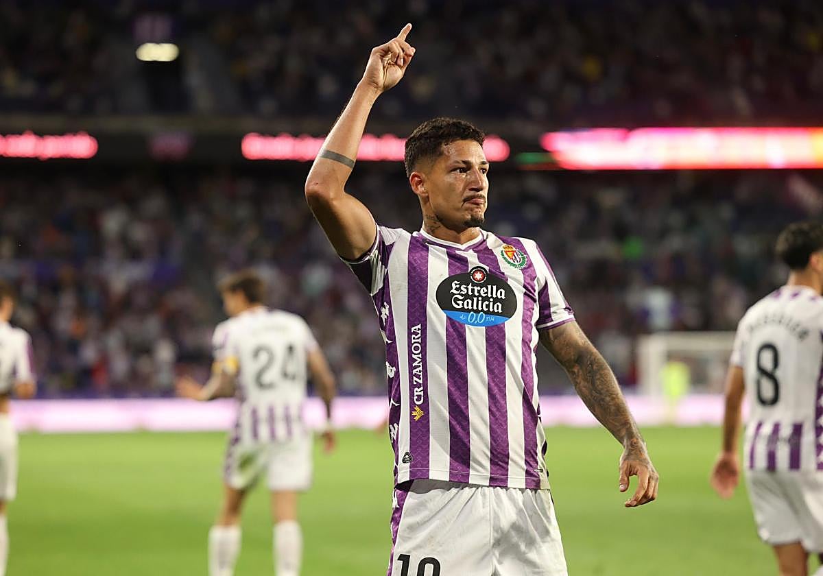 Marcos André celebra el triunfo.