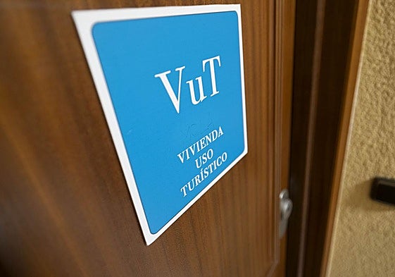 Imagen de archivo de una vivienda de uso turístico en Castilla y León.