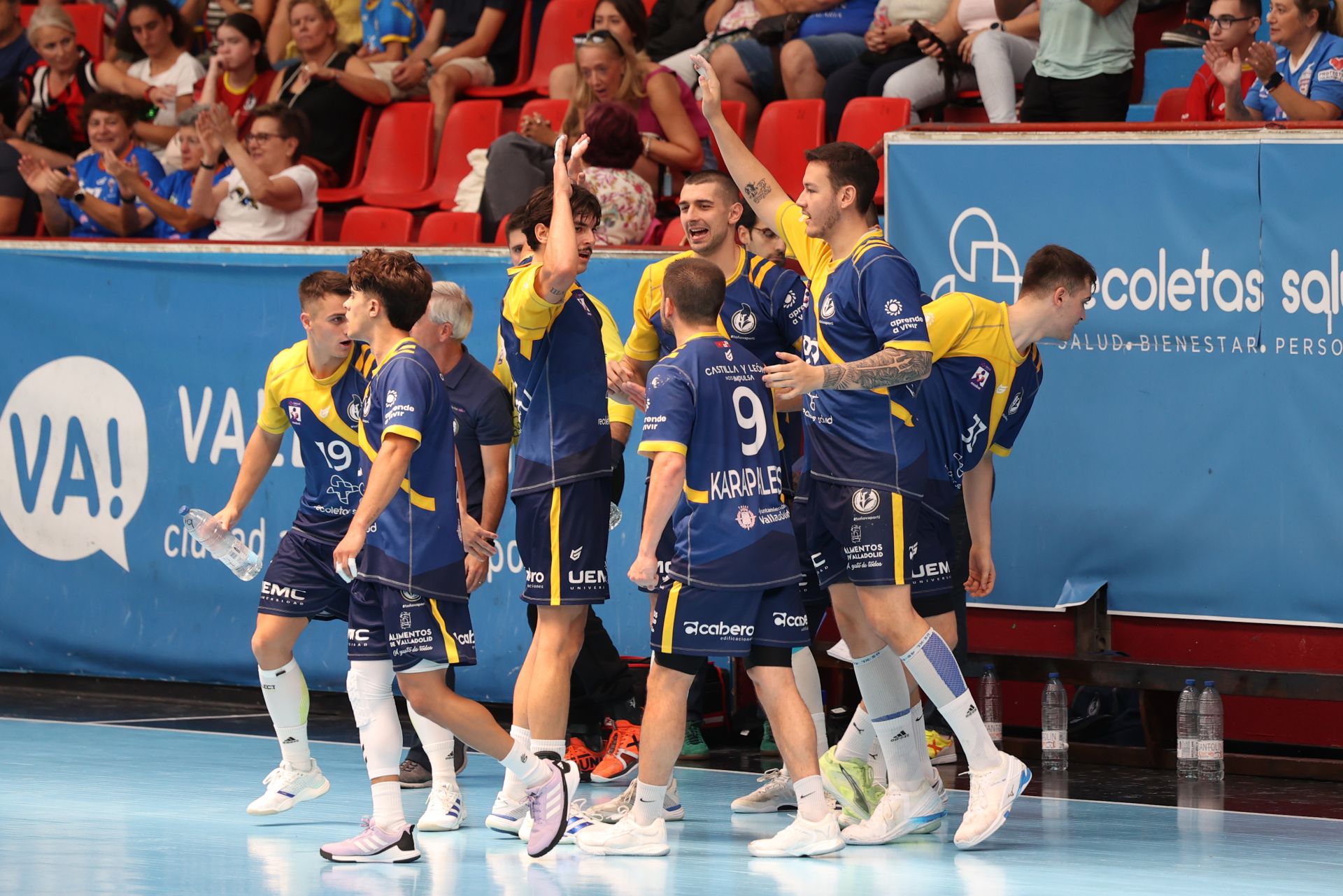 La victoria del Atlético Valladolid frente a Badá Huesca en imágenes