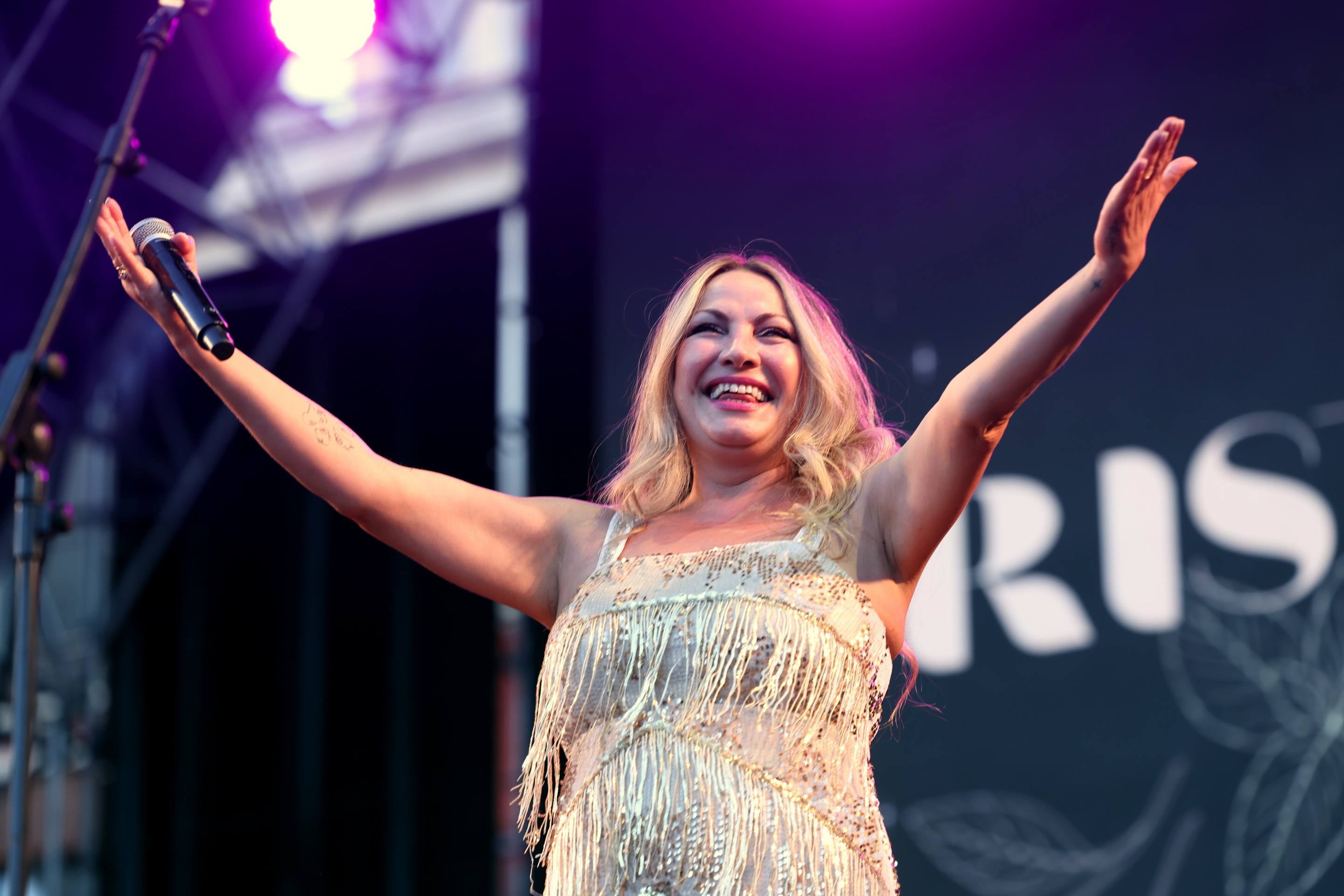 La actuación de Cristina Lázaro, en imágenes