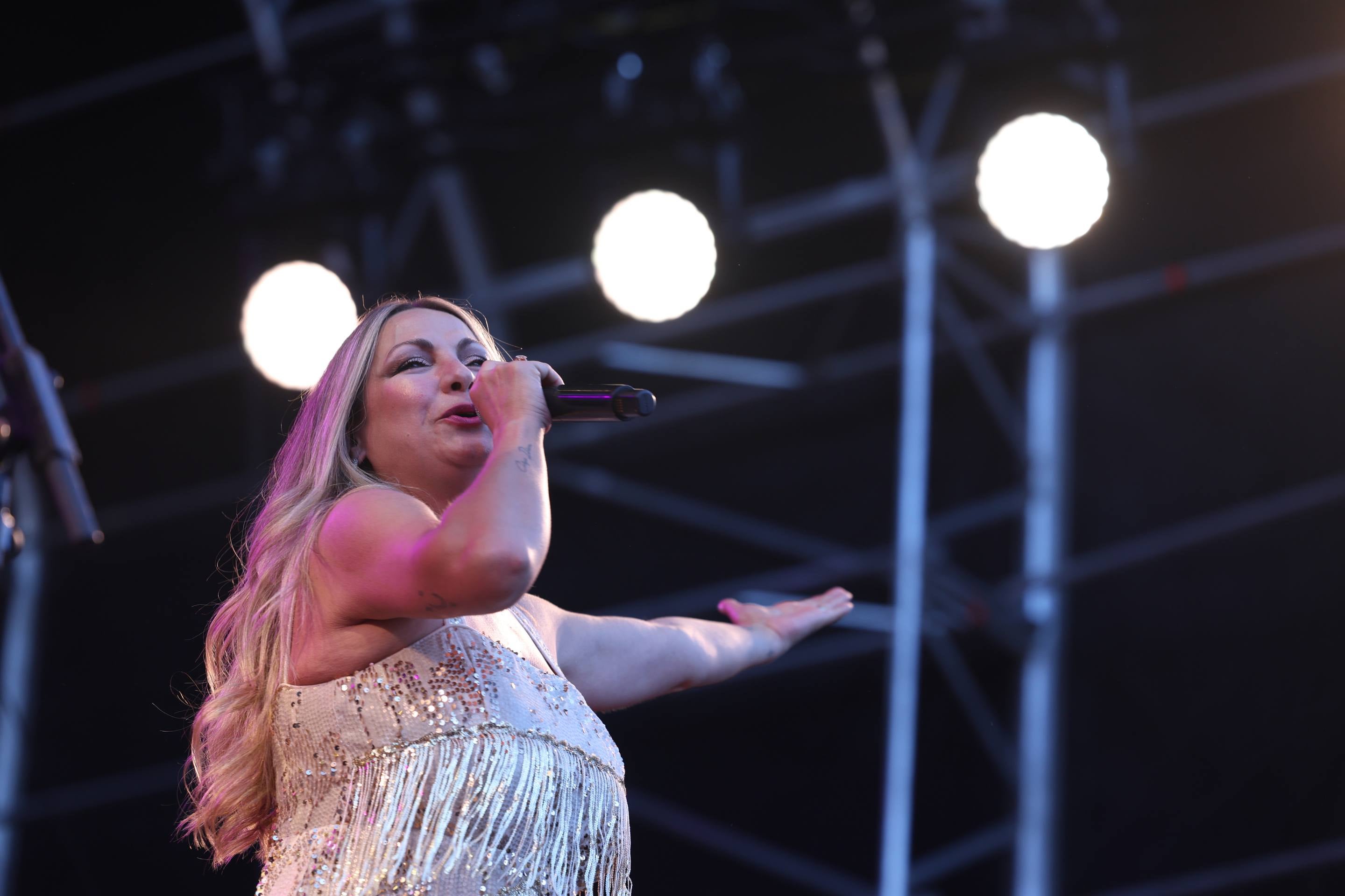 La actuación de Cristina Lázaro, en imágenes