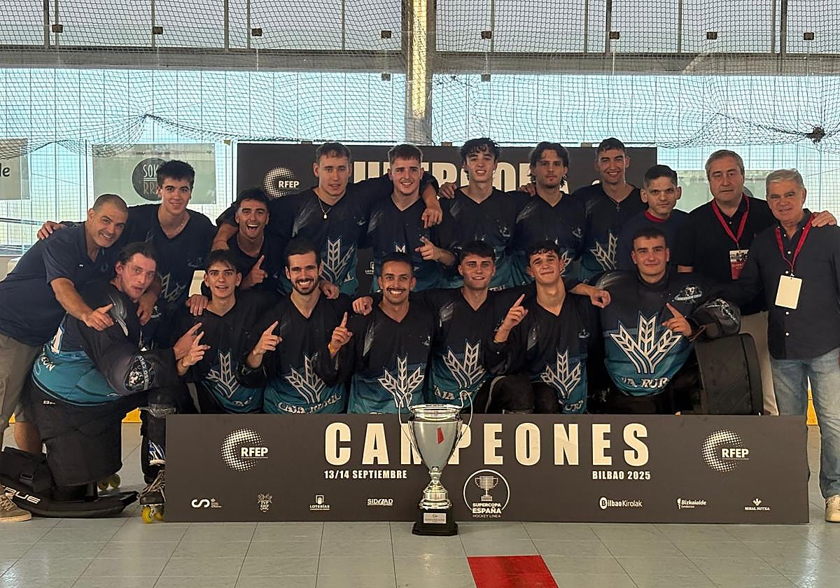 Foto de campeones del Caja Rural CPLV.