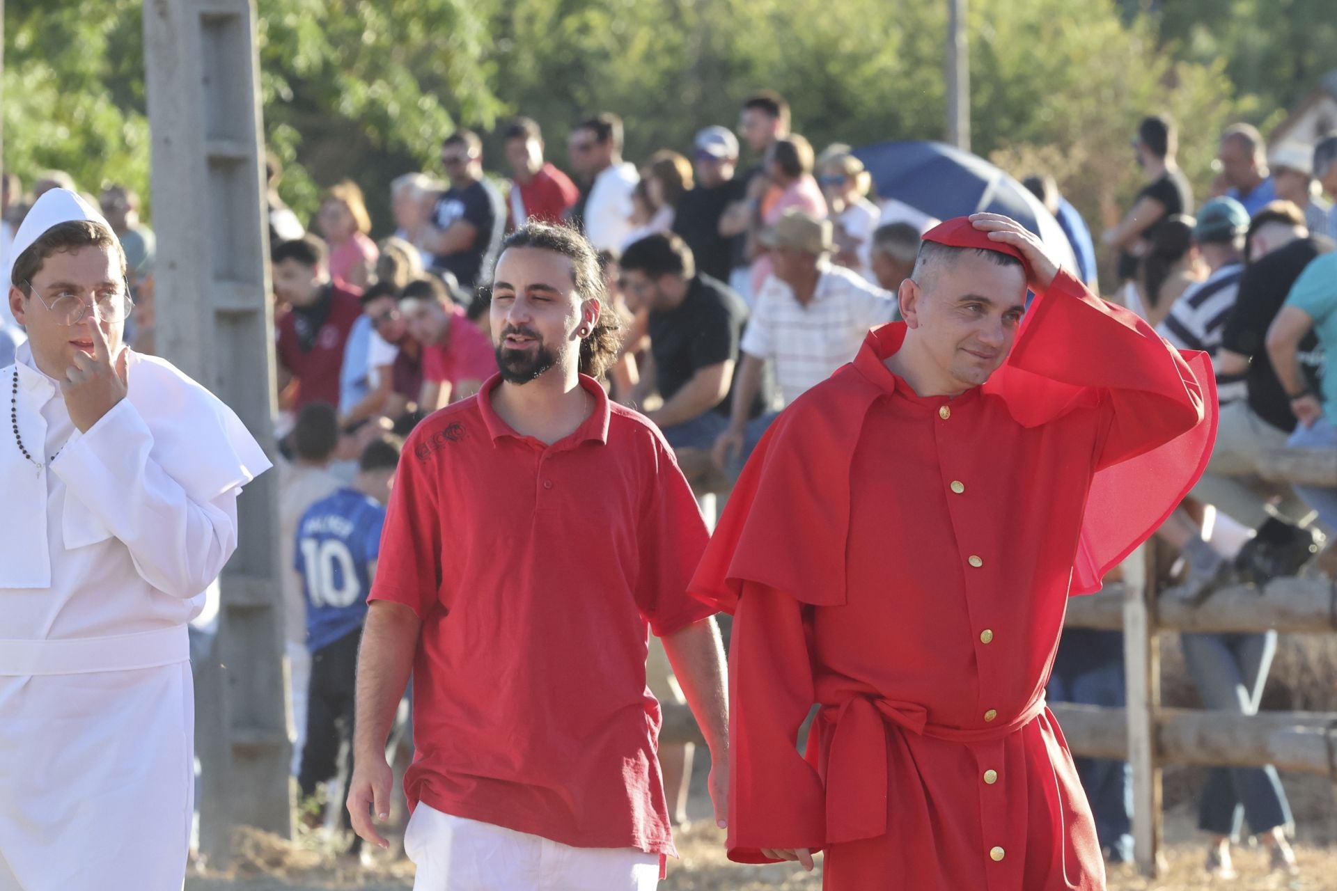 El encierro de campo de Tordesillas en imágenes