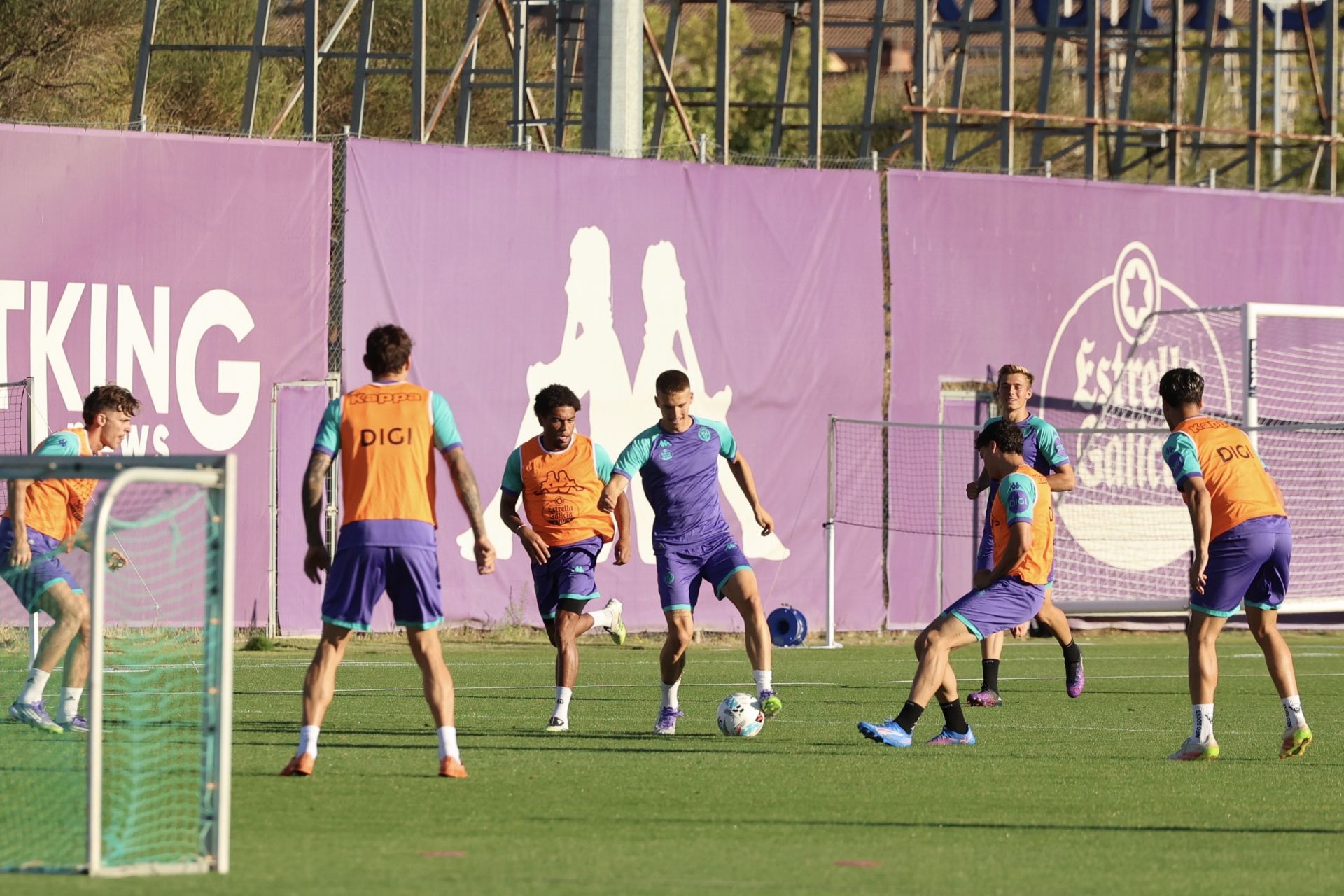 El entrenamiento de este lunes del Real Valladolid en imágenes