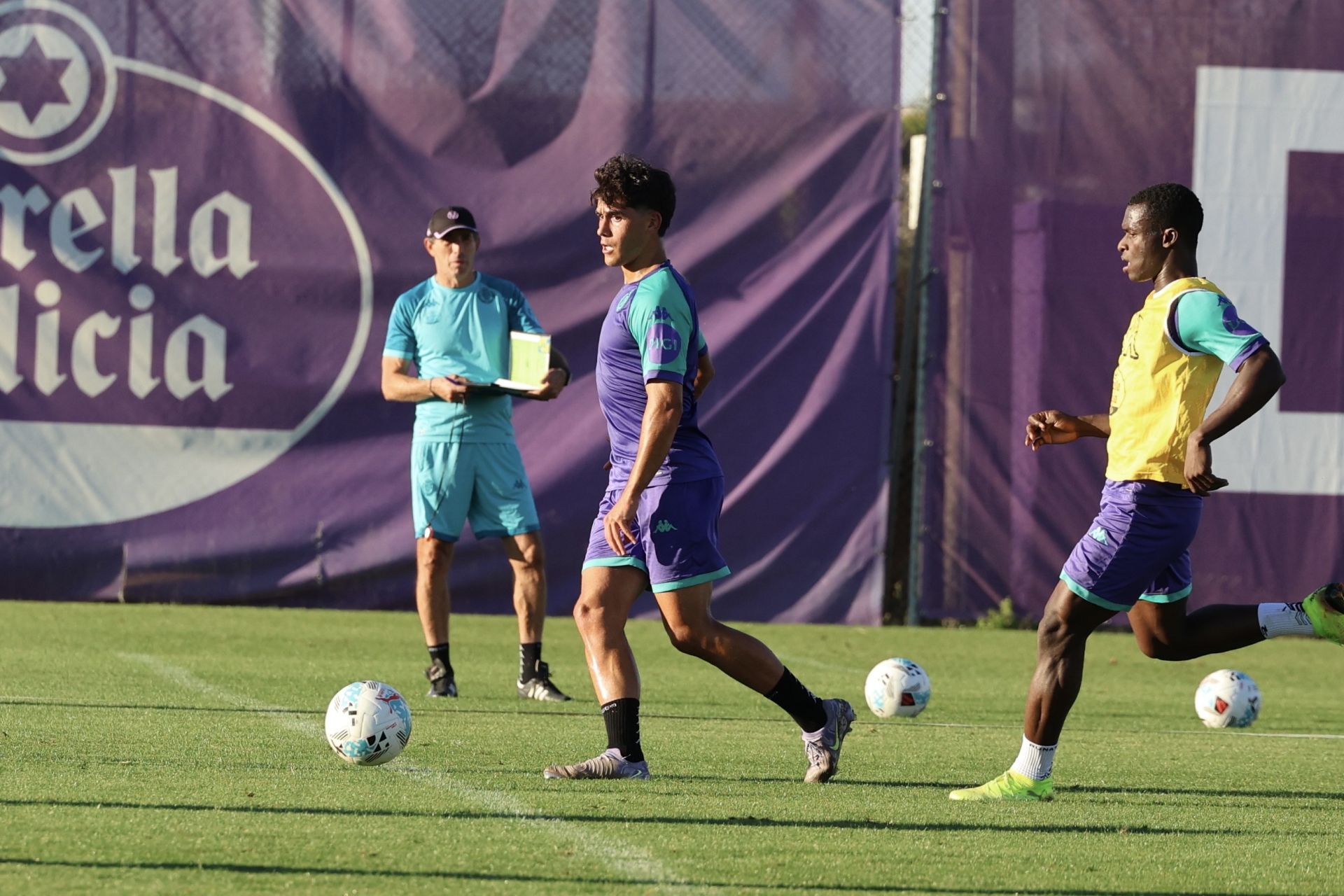 El entrenamiento de este lunes del Real Valladolid en imágenes