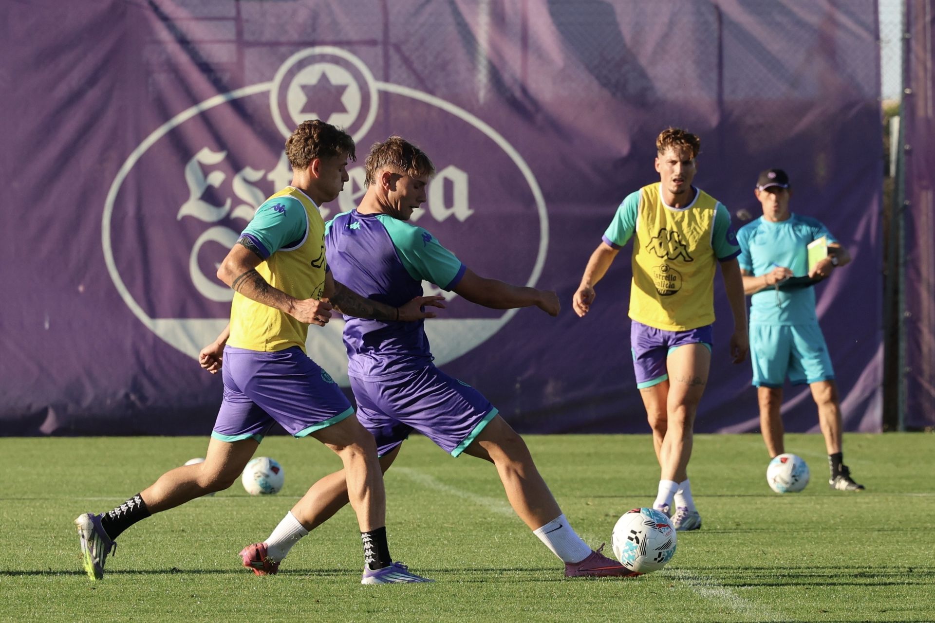 El entrenamiento de este lunes del Real Valladolid en imágenes
