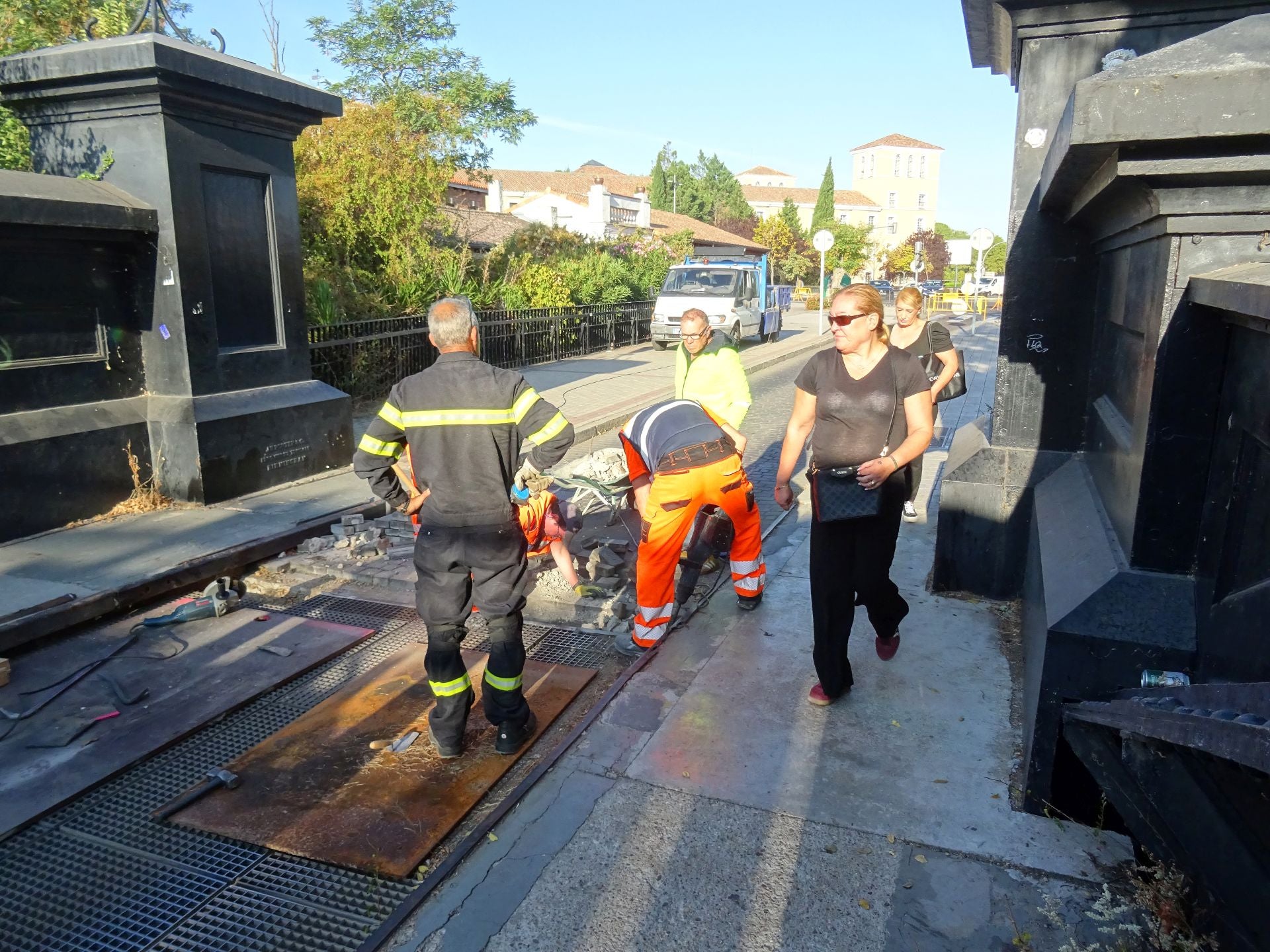 El Puente Colgante, cortado al tráfico