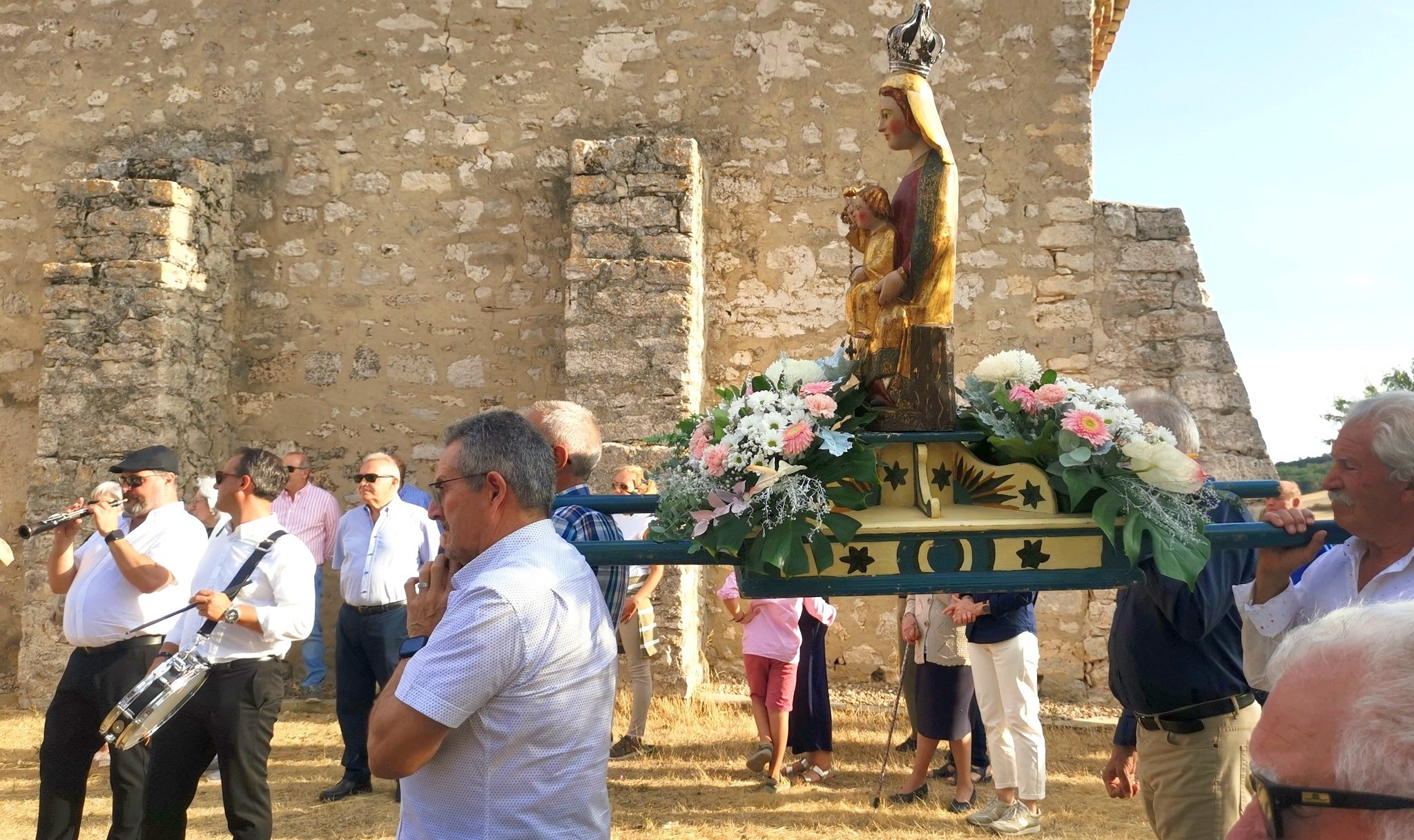 Valdecañas de Cerrato celebra a la Virgen del Campo
