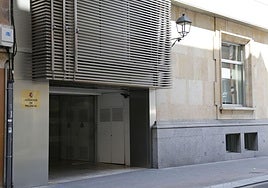 Sede judicial del antiguo Banco de España, que alberga el Juzgado de lo Penal.