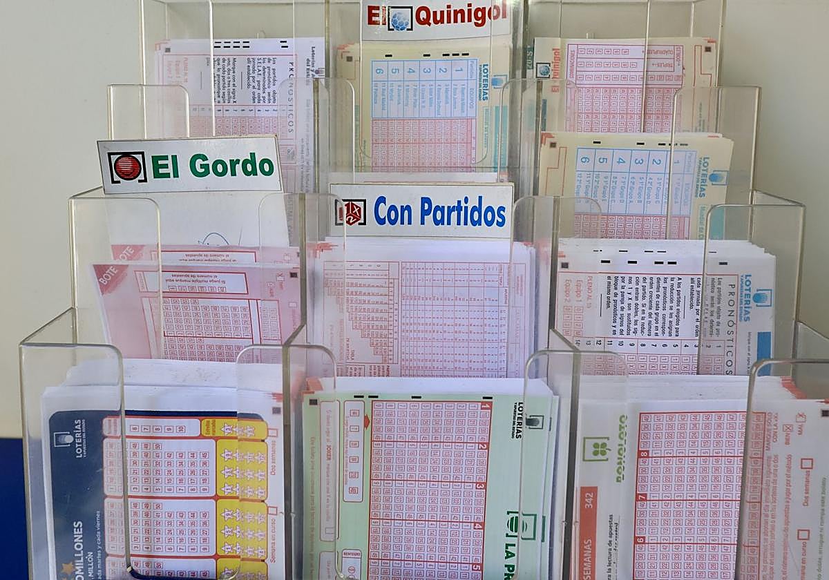 Una administración de Loterías, en una imagen de archivo.