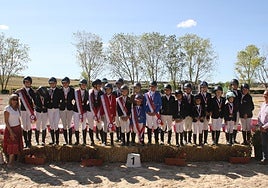 Podi ocon todos los medallistas de la competición.