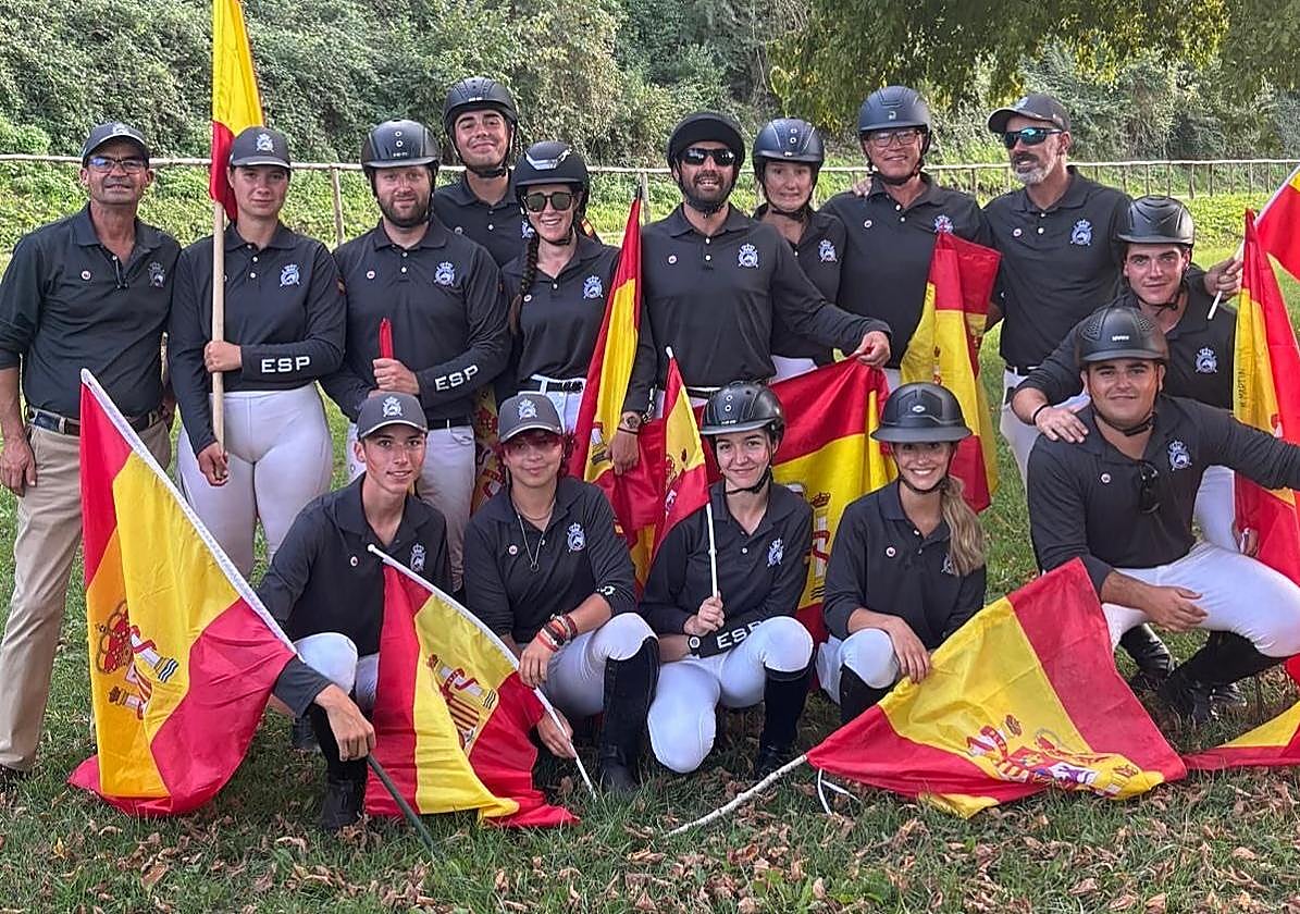 La representación española en la competición celebrada en Italia.