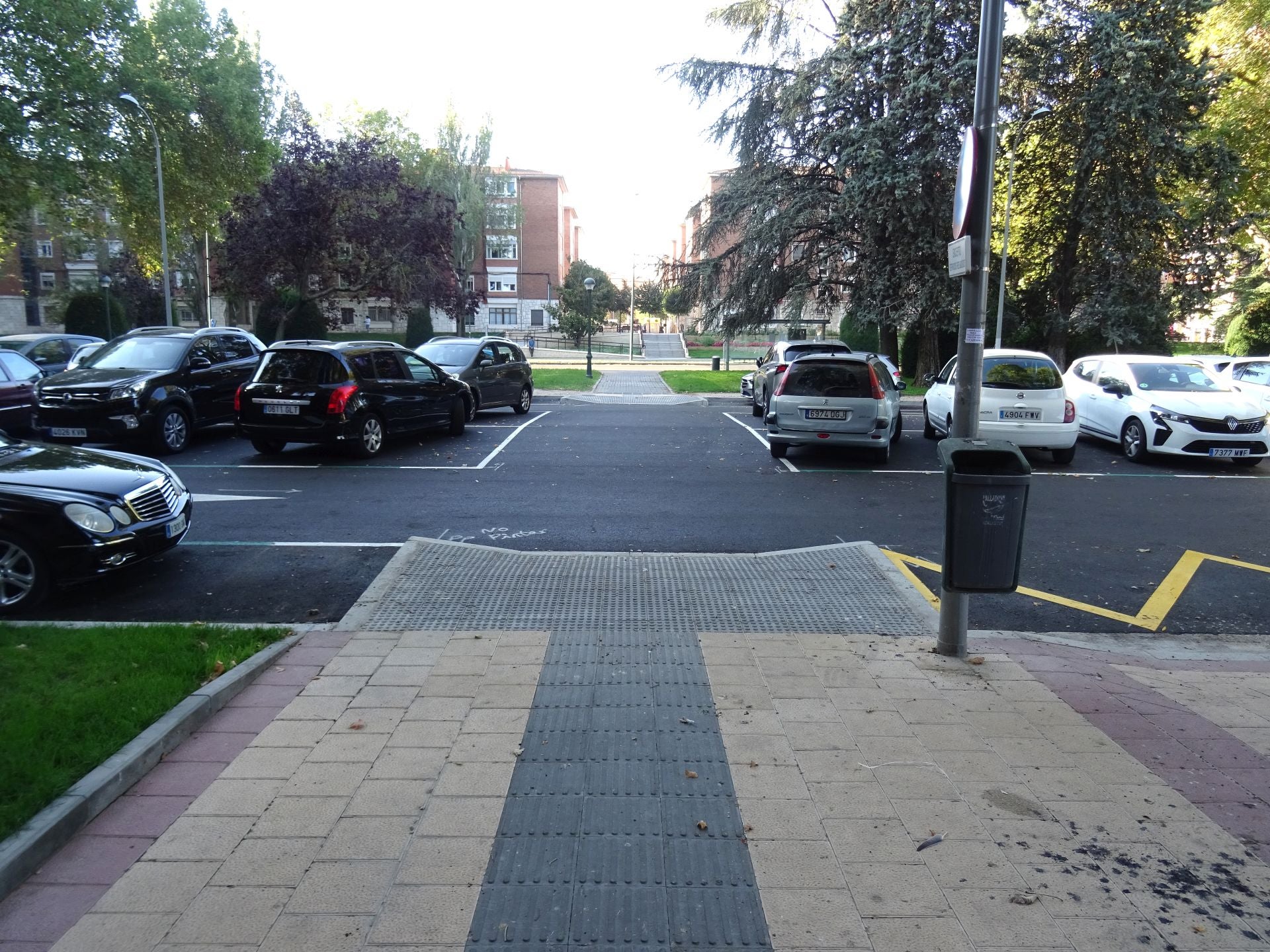 Las imágenes de las obras de reurbanización y reordenación del Cuatro de Marzo