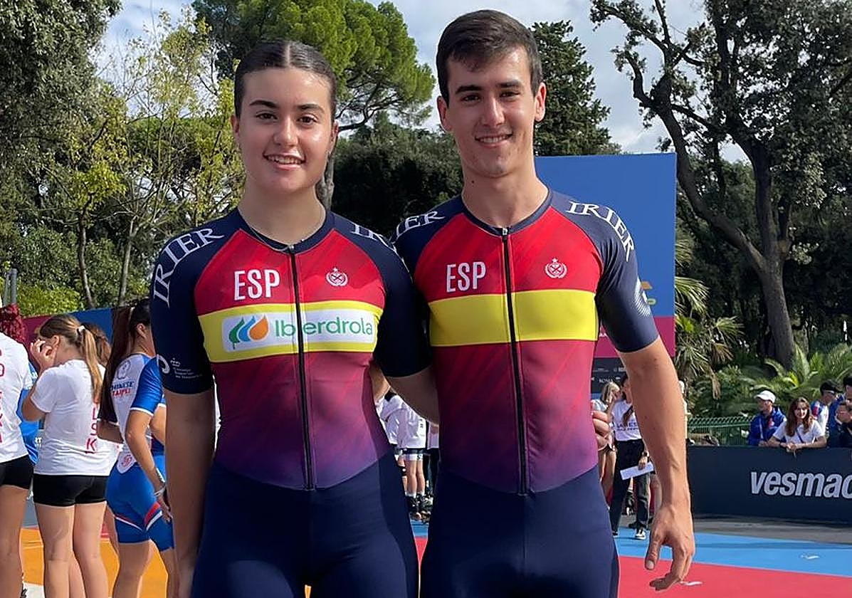 Adriana y Álvaro Nieto.