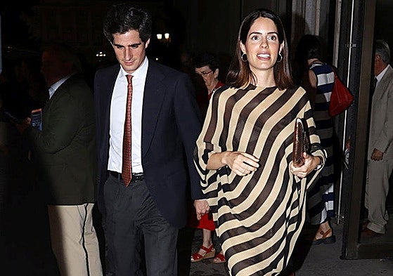 Sofía Palazuelo y Fernando Fitz-James Stuart, en una imagen de archivo.