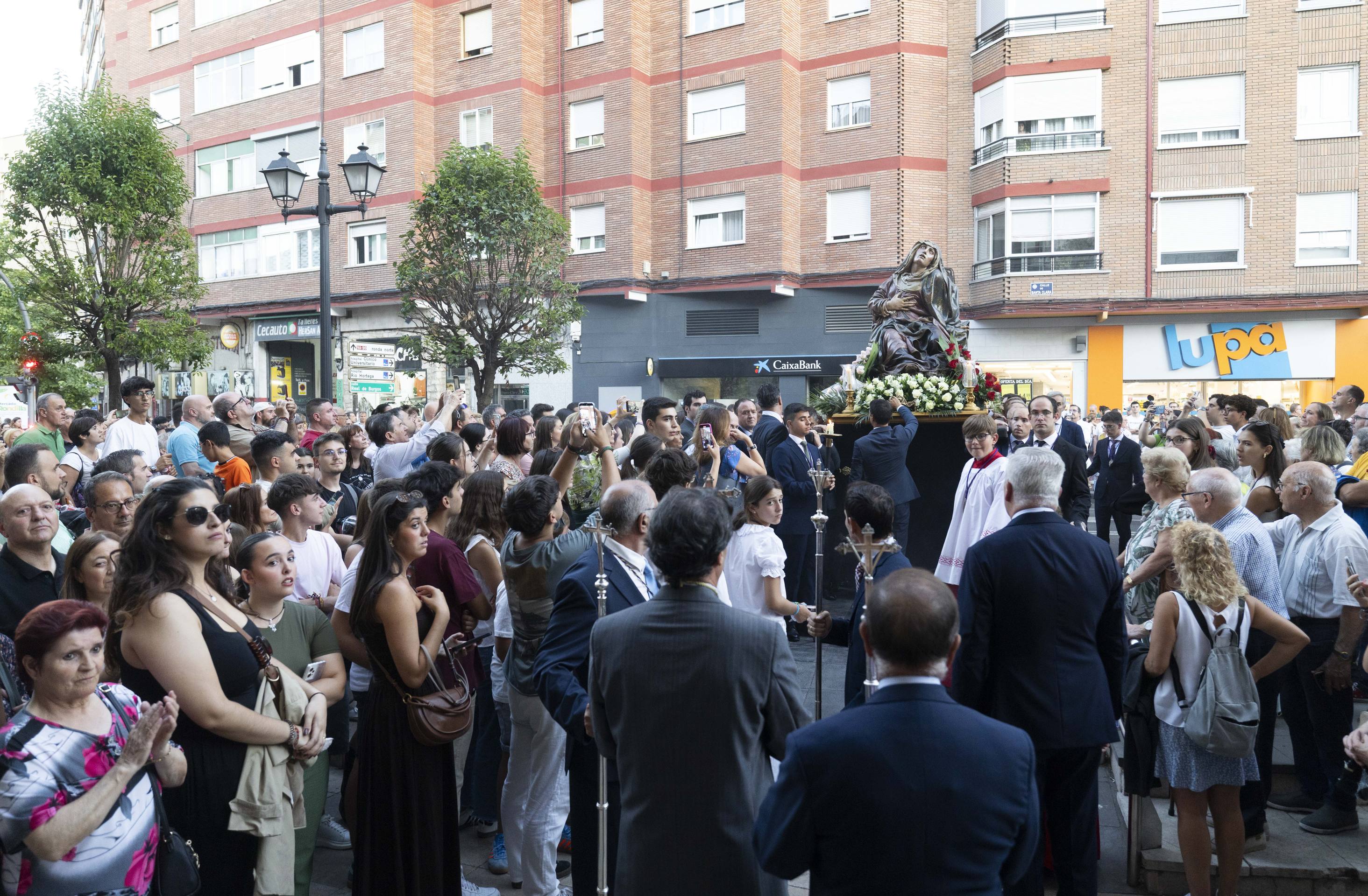 Las imágenes de la procesión de Nuestra Señora de las Angustias