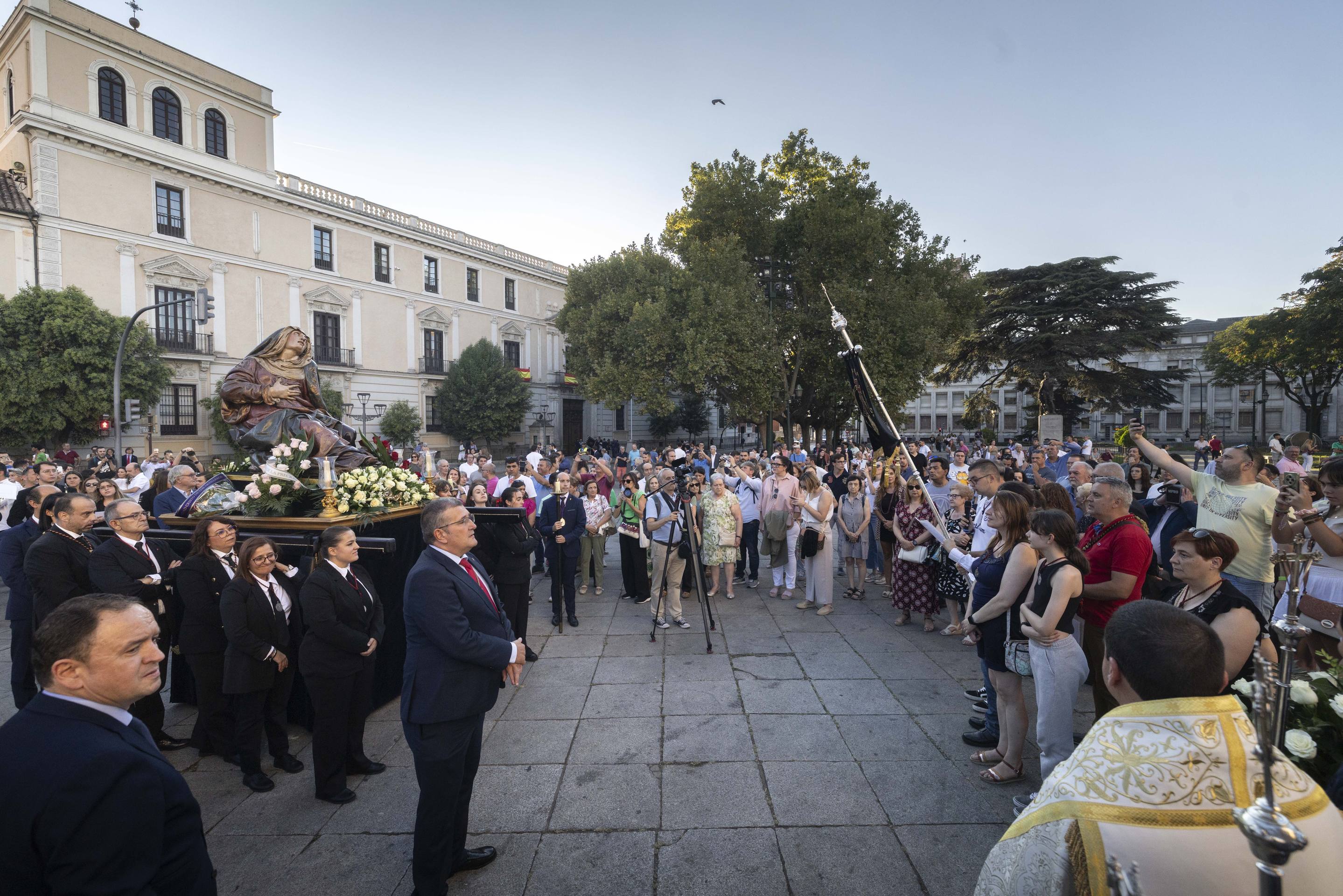 Las imágenes de la procesión de Nuestra Señora de las Angustias
