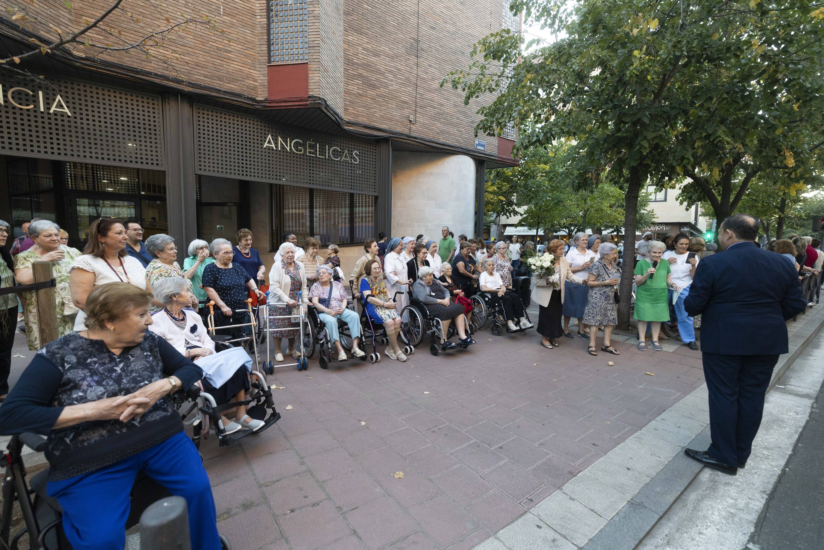 Las imágenes de la procesión de Nuestra Señora de las Angustias