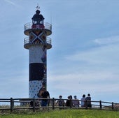 Faro de la localidad cántabra de Ajo, en cuyas inmediaciones desapareció el móvil.