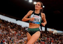 Marta García, en la final de la Diamond League en Zurich.