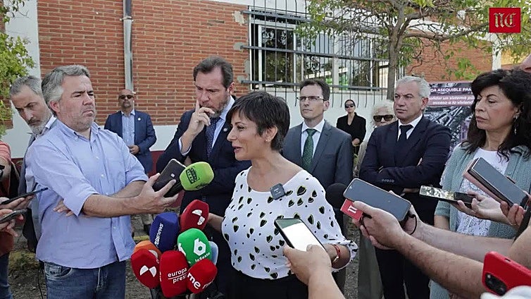 La ministra anuncia el inicio del proceso para crear una zona de vivienda asequible en La Rubia