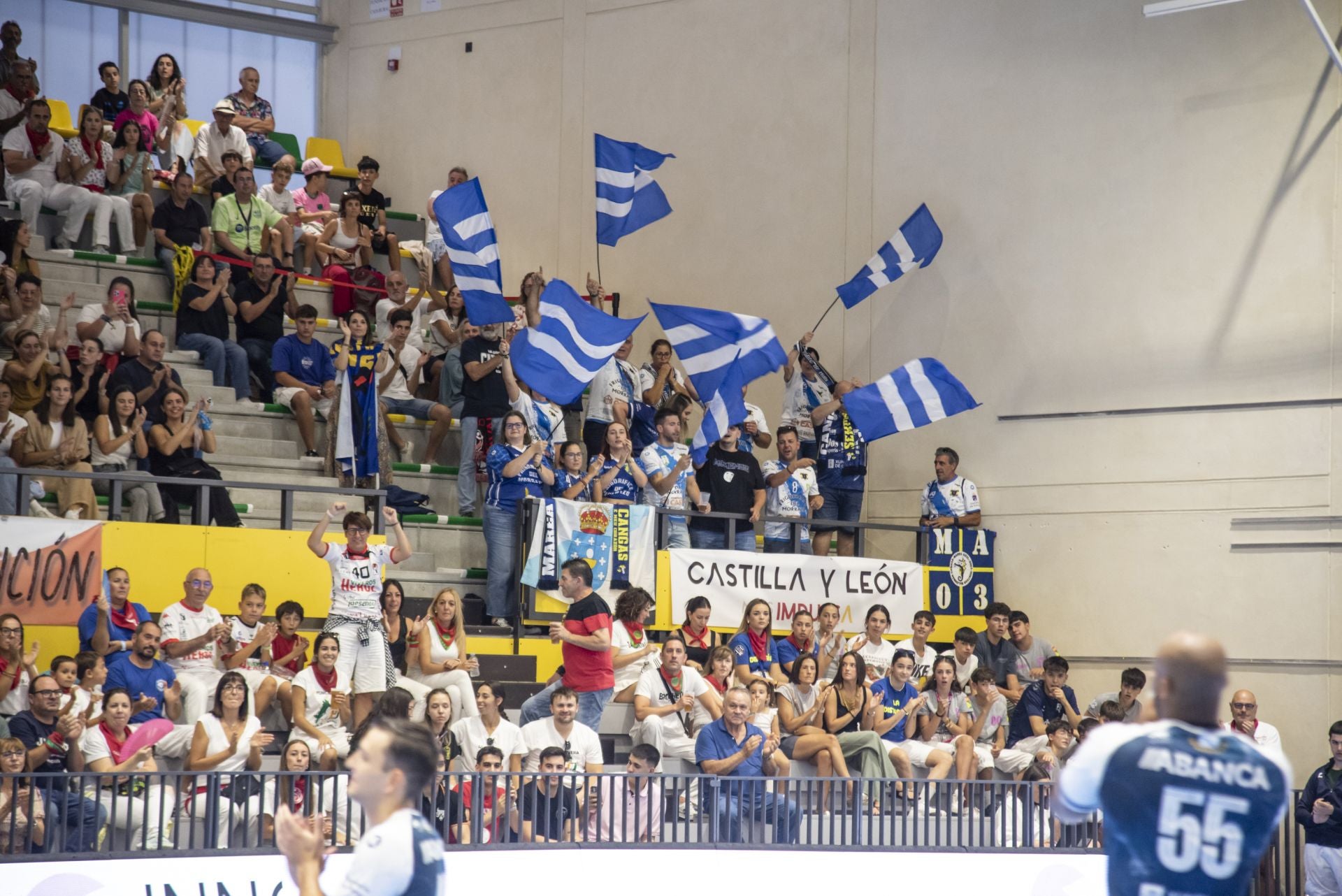 Fotos del triunfo del Balonmano Nava ante el Cangas