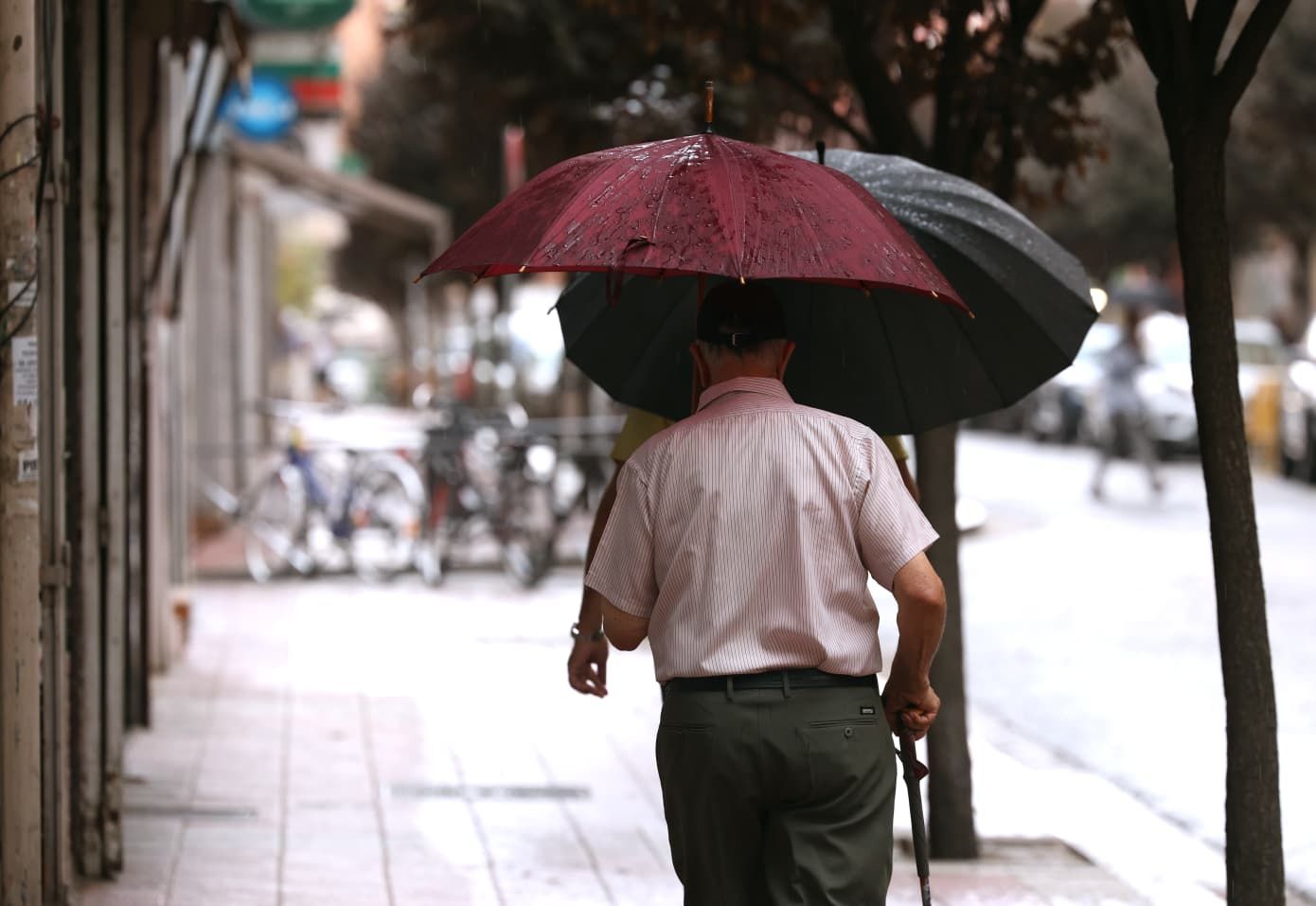 Las imágenes de la espectacular tromba de agua en Valladolid