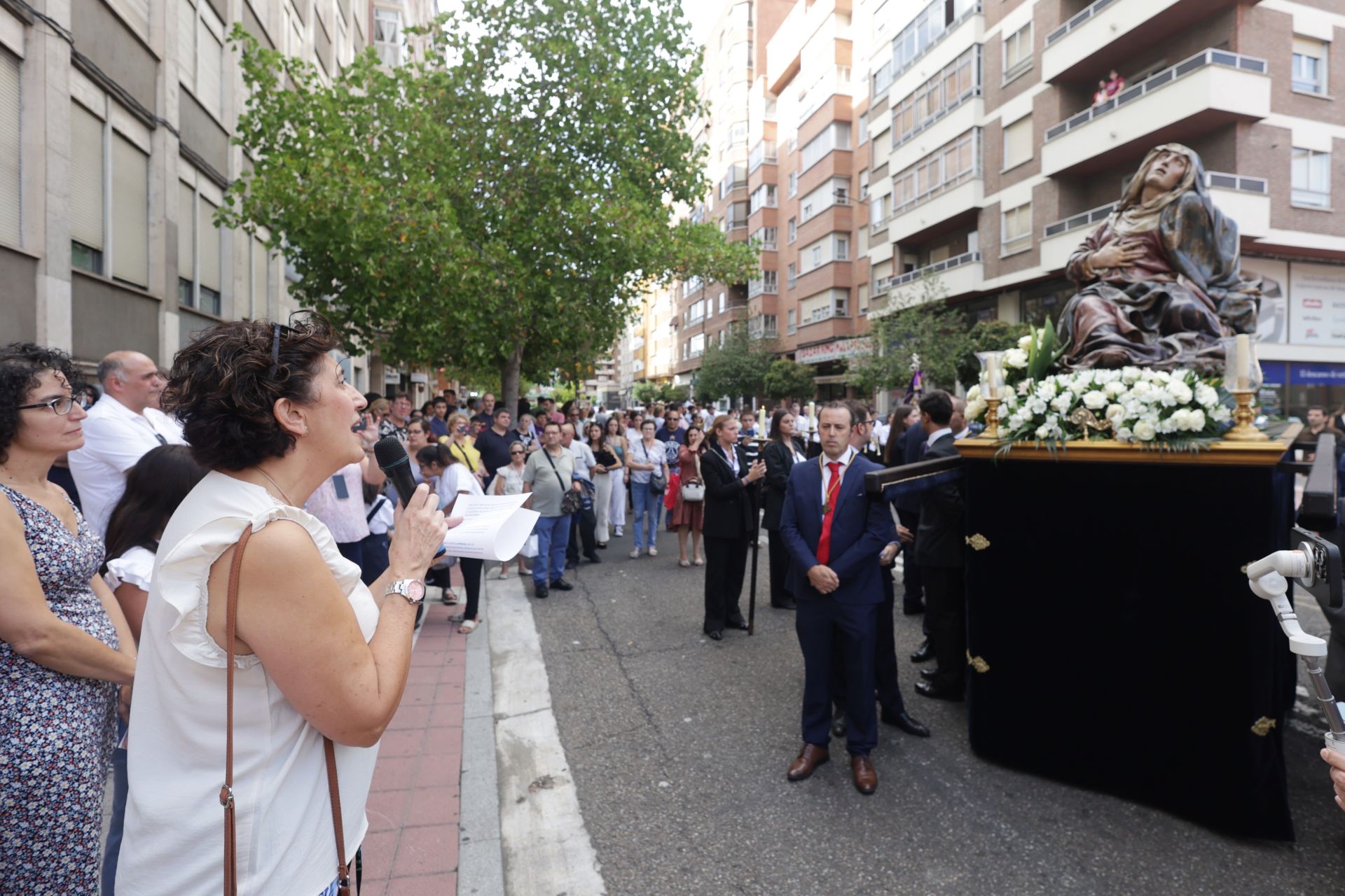 Las imágenes de la procesión de las Angustias en Valladolid