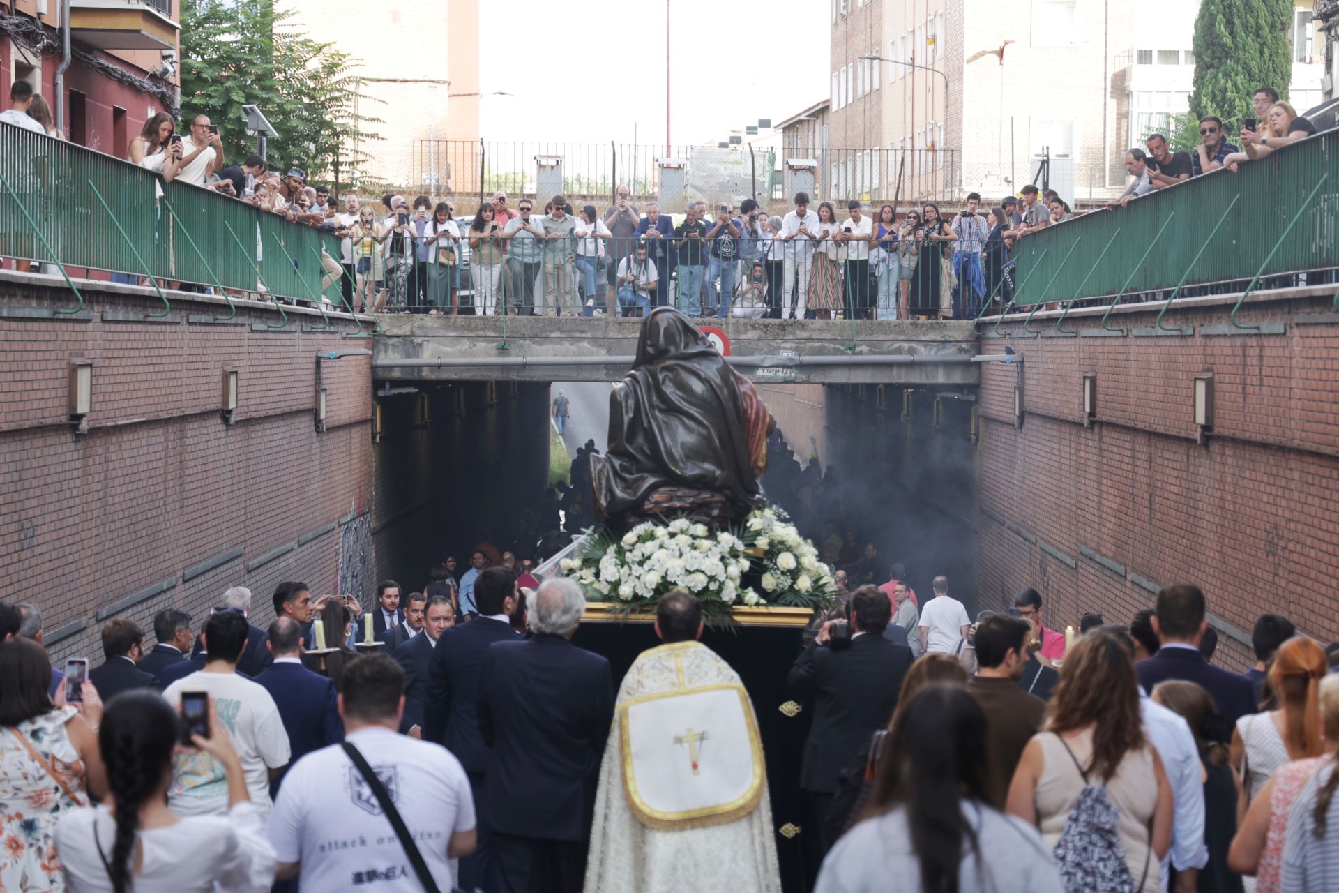 Las imágenes de la procesión de las Angustias en Valladolid
