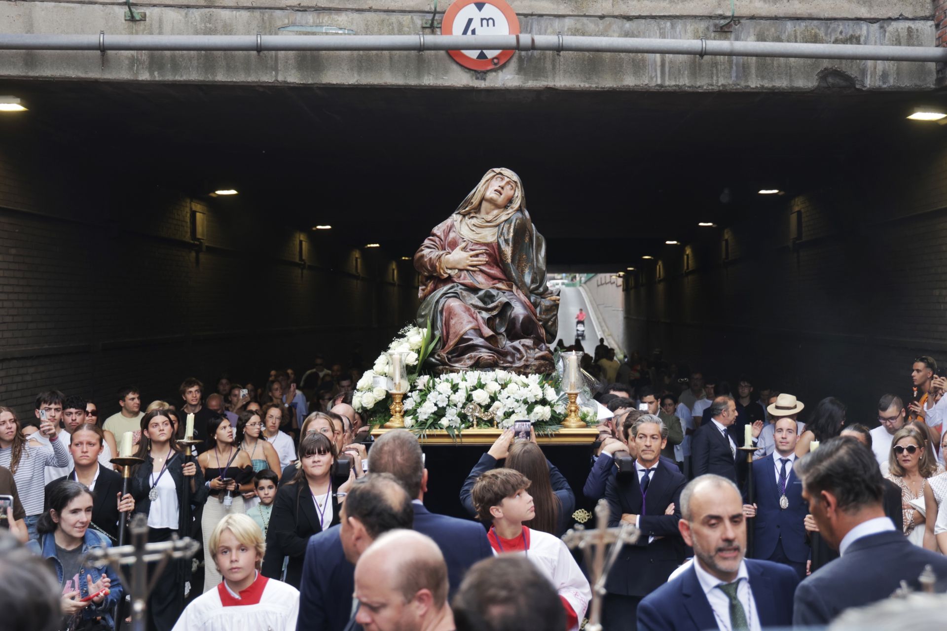 Las imágenes de la procesión de las Angustias en Valladolid