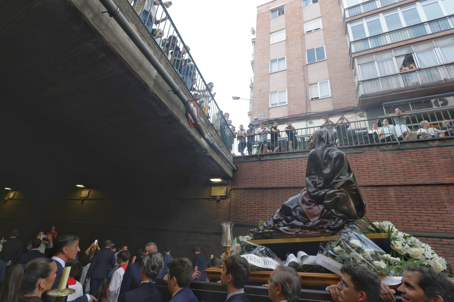 Las imágenes de la procesión de las Angustias en Valladolid