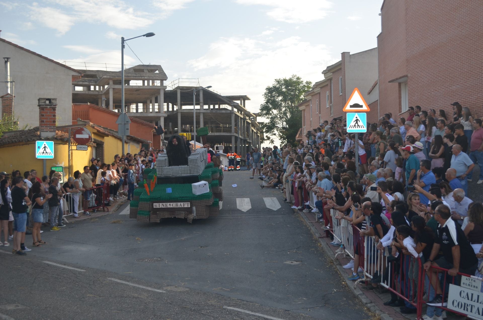 Las imágenes de los autos locos en Olmedo